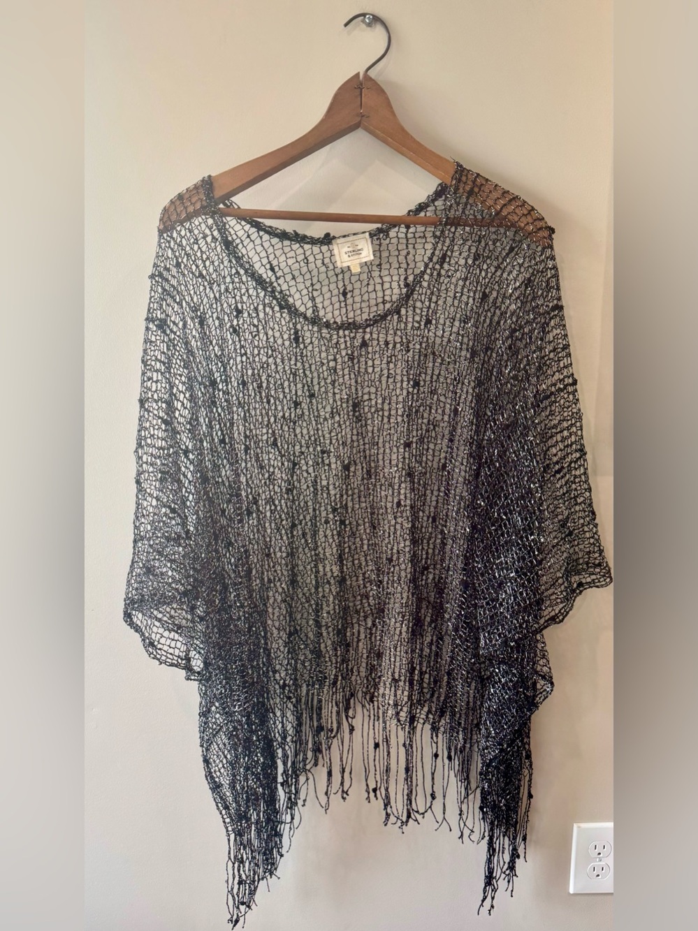 Sterling & Stitch Layering Poncho